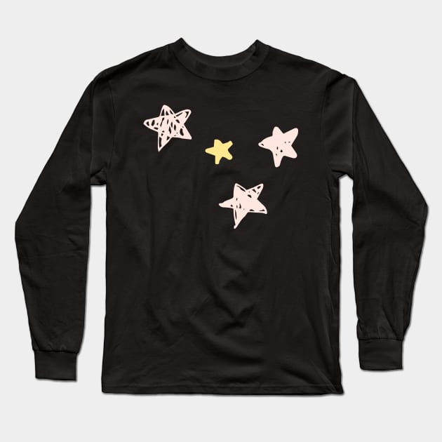 Stars design Long Sleeve T-Shirt by zeevana